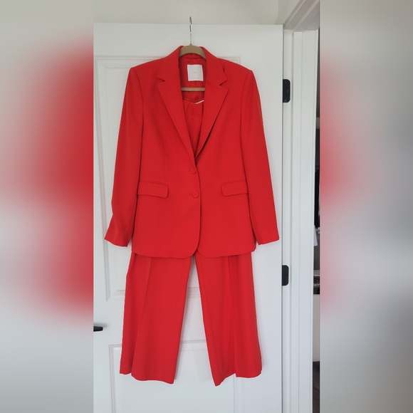 Mango Vibrant Red Women's Suit Set - Picture 1 of 3